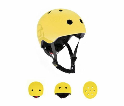 Scoot & Ride - Kask XXS-S dla dzieci 1-5 lat Lemon - obrazek 2