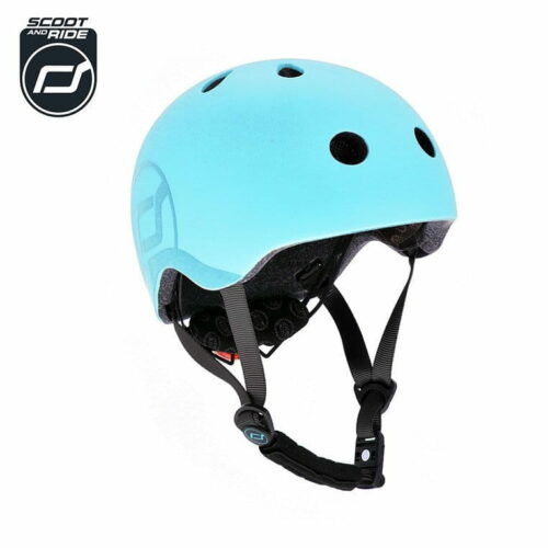 SCOOTANDRIDE Kask S-M dla dzieci 3+ Blueberry