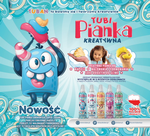 TUBAN TUBI PIANKA – ŻÓŁTA  200 ML - obrazek 2