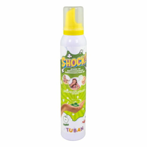 TUBAN SHOCK! – MULTISENSORYCZNY PIANKO-ŻEL – 200 ML JABŁKO