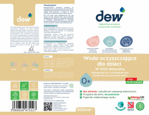 Woda oczyszczająca dla dzieci 500ml - obrazek 3