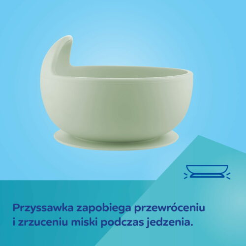 Miseczka silikonowa Canpol babies z przyssawką 330 ml - obrazek 3