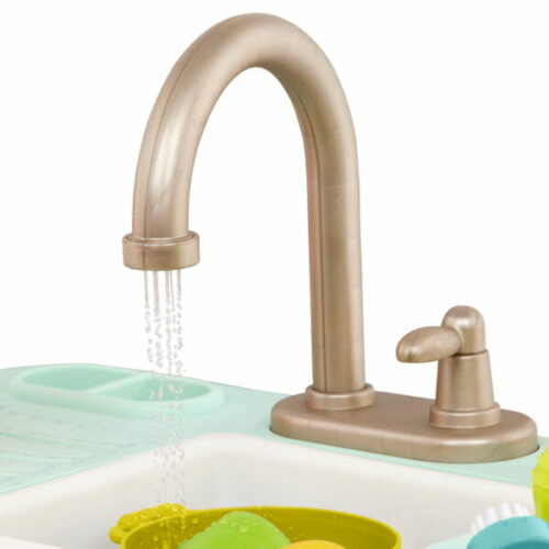 Best Toys Splash-n-Scrub Sink – ZLEW z DZIAŁAJĄCYM KRANEM i akcesoriami - obrazek 5