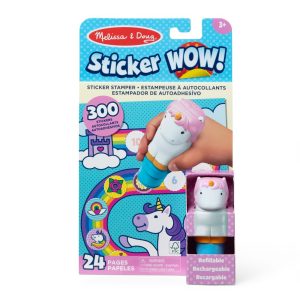 Mellisa&Doug Sticker WOW! Stempelki z naklejkami jednorożec