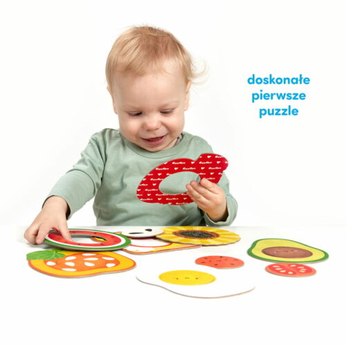 Czuczu Moje puzzle z dziurką Jedzenie dla dzieci: 12m+ - obrazek 3