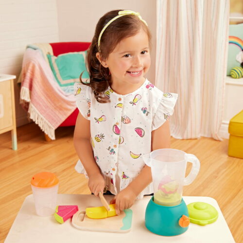 Mini Chef – Fruity Smoothie Playset – BLENDER z owocami i akcesoriami - obrazek 5