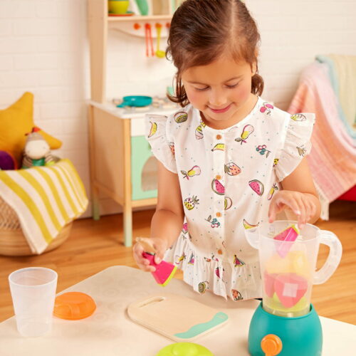 Mini Chef – Fruity Smoothie Playset – BLENDER z owocami i akcesoriami - obrazek 6