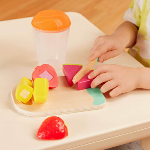 Mini Chef – Fruity Smoothie Playset – BLENDER z owocami i akcesoriami - obrazek 8