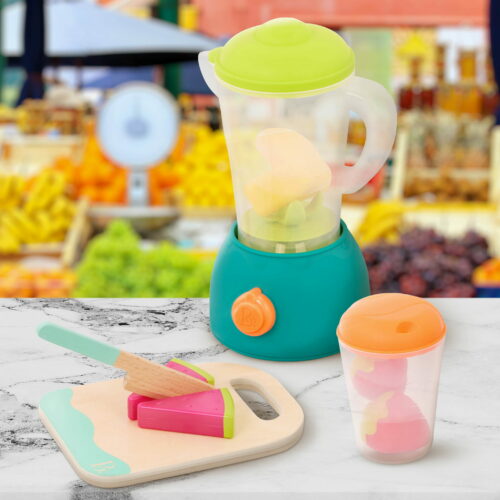 Mini Chef – Fruity Smoothie Playset – BLENDER z owocami i akcesoriami - obrazek 9