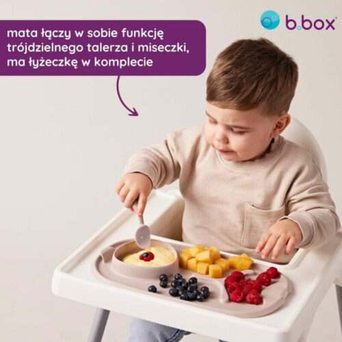 Mata BLW roll+go błękit, b.box - obrazek 9