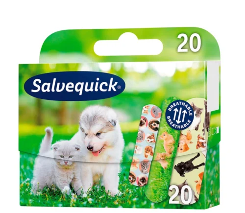 Plastry Salvequick Animal Planet dla dzieci 20 szt