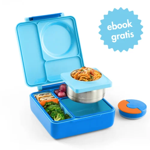 OMIE OMIEBOX lunch box z termosem, Blue Sky