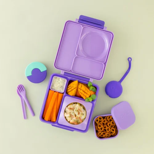 OMIE OMIEBOX lunch box z termosem, Purple Plum - obrazek 7