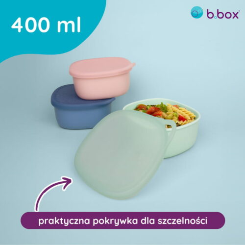 Silikonowy pojemnik z pokrywką do lunchboxa Forest, b.box - obrazek 4