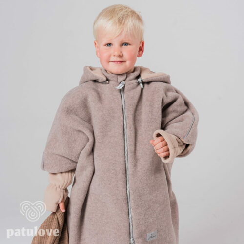 Patulove Ponczo samochodowe LAMB BEIGE! Rozm. M - obrazek 2