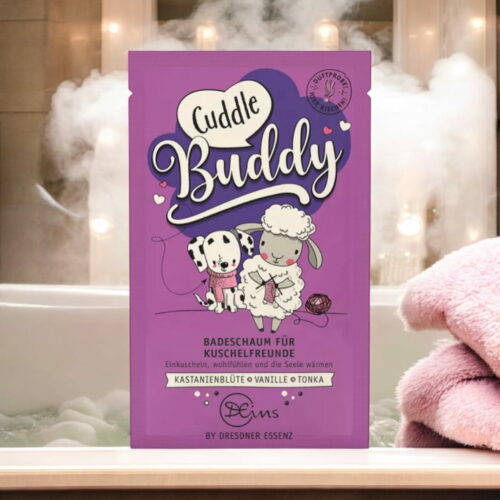 CUDDLE BUDDY pianka dla milutkich przyjaciół 60g - DRESDNER ESSENZ - obrazek 4