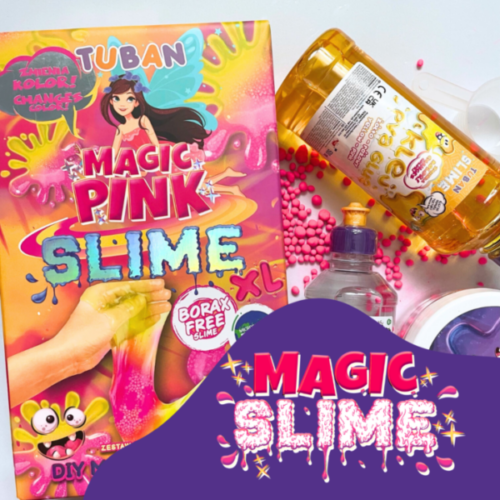 ZESTAW – DIY TUBAN SLIME – MAGIC PINK XL - obrazek 6