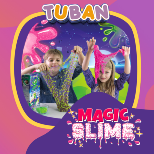 ZESTAW – DIY TUBAN SLIME – MAGIC PINK XL - obrazek 7