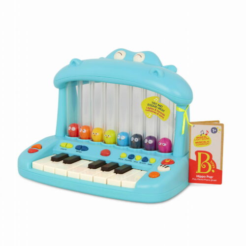 Hippo Pop Play Piano – KEYBOARD ze SKACZĄCYMI PTASZKAMI - obrazek 8