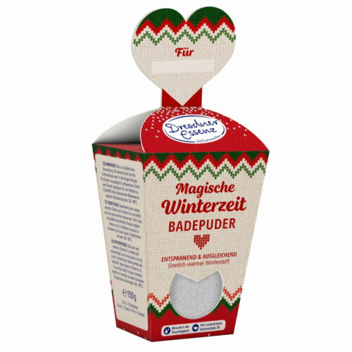 Puder do kąpieli ZIMOWE SZCZĘŚCIE 150g - DRESDNER ESSENZ - obrazek 2