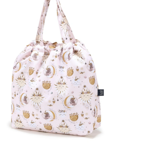 La Millou Torba Shopper Bag L FLY ME TO THE MOON NUDE