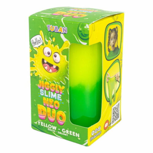 JIGGLY SLIME NEO DUO – ŻÓŁTO-ZIELONY 430 g