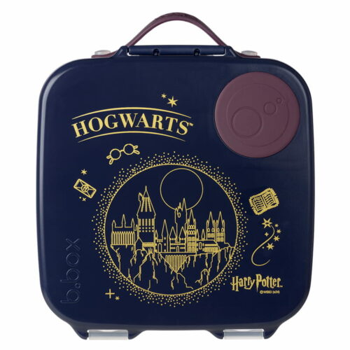 Harry Potter by b.box Lunchbox dla dzieci do szkoły - szczelna śniadaniówka z przegródkami i wkładem chłodzącym