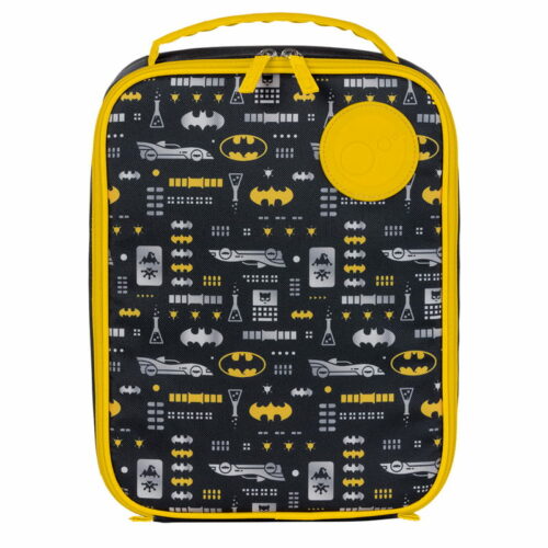 Batman by b.box Torba termiczna z rączką na lunchbox do szkoły – torba termoizolacyjna śniadaniowa dla dzieci