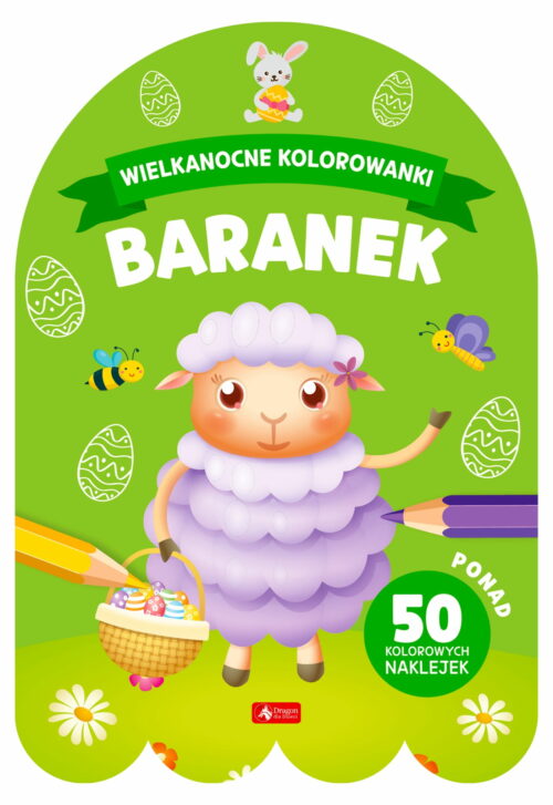 Baranek. Wielkanocne kolorowanki-9788381729840 Baranek. Wielkanocne kolorowanki