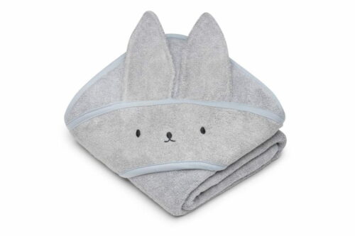 MEMI Bambusowy ręcznik light grey - rabbit