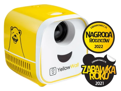 Zestaw startowy. Projektor YellowWall + 4 Multibajki - obrazek 2