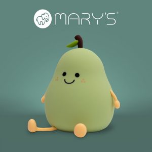 MARY'S LAMPKA NOCNA LED GRUSZKA ZIELONA