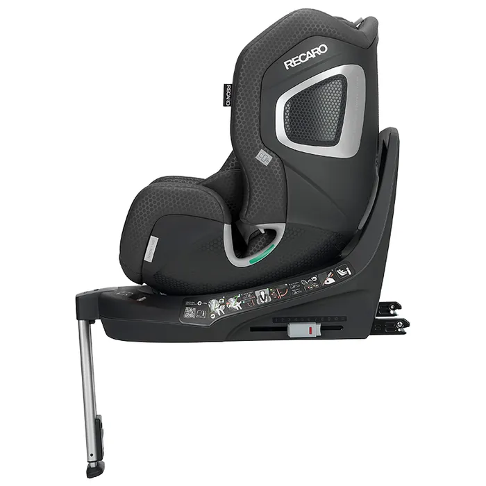RECARO Xenon 1 kid 61 – 125 cm | 0 – 7 years Fresh black - obrazek 5