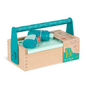 B. Toys Fix ‘n’ Play Kit – skrzynka małego majsterkowicza, z WIERTARKĄ