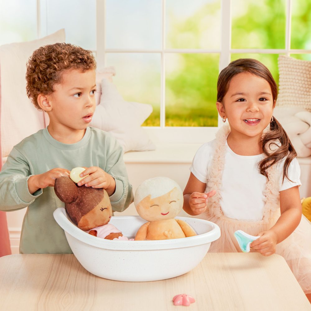 LullaBaby bath doll – lalka przytulanka DO KĄPIELI – szatynka, wersja bez ręczniczka45
