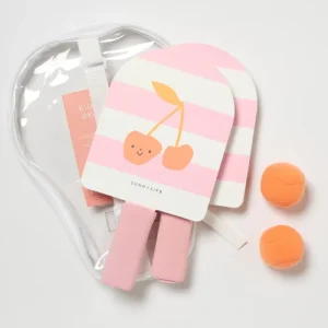 Dziecięce rakietki plażowe na rzep – Cotton Candy Cherry
