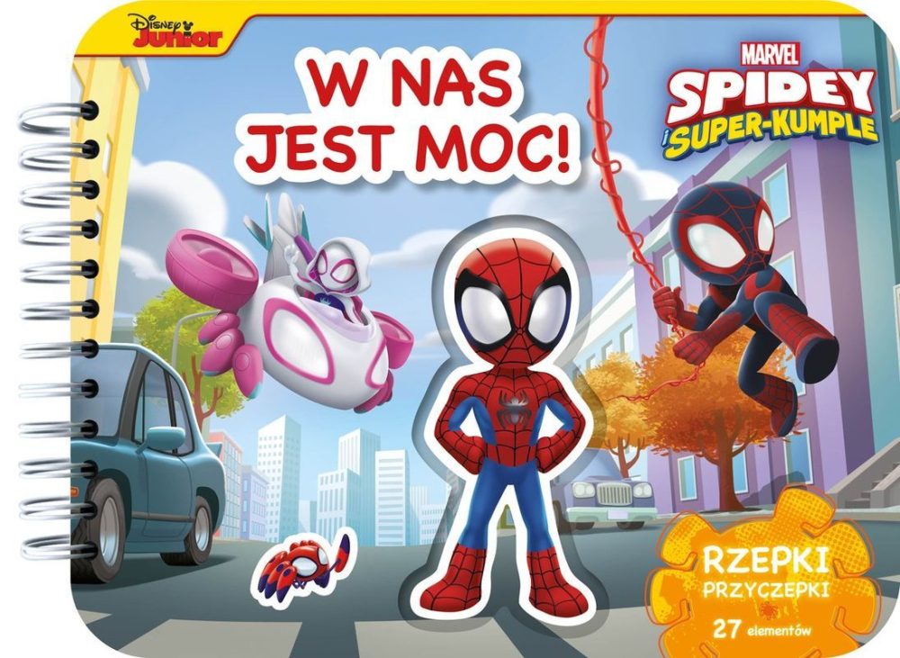 W nas jest moc! Marvel Spidey i Super-kumple. Rzepki-przyczepki