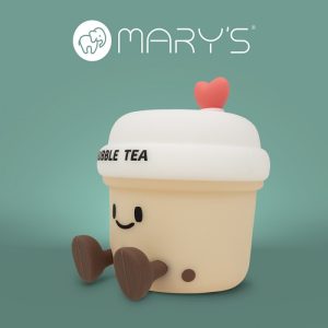 MARY'S lampka nocna LED Bubble Tea
