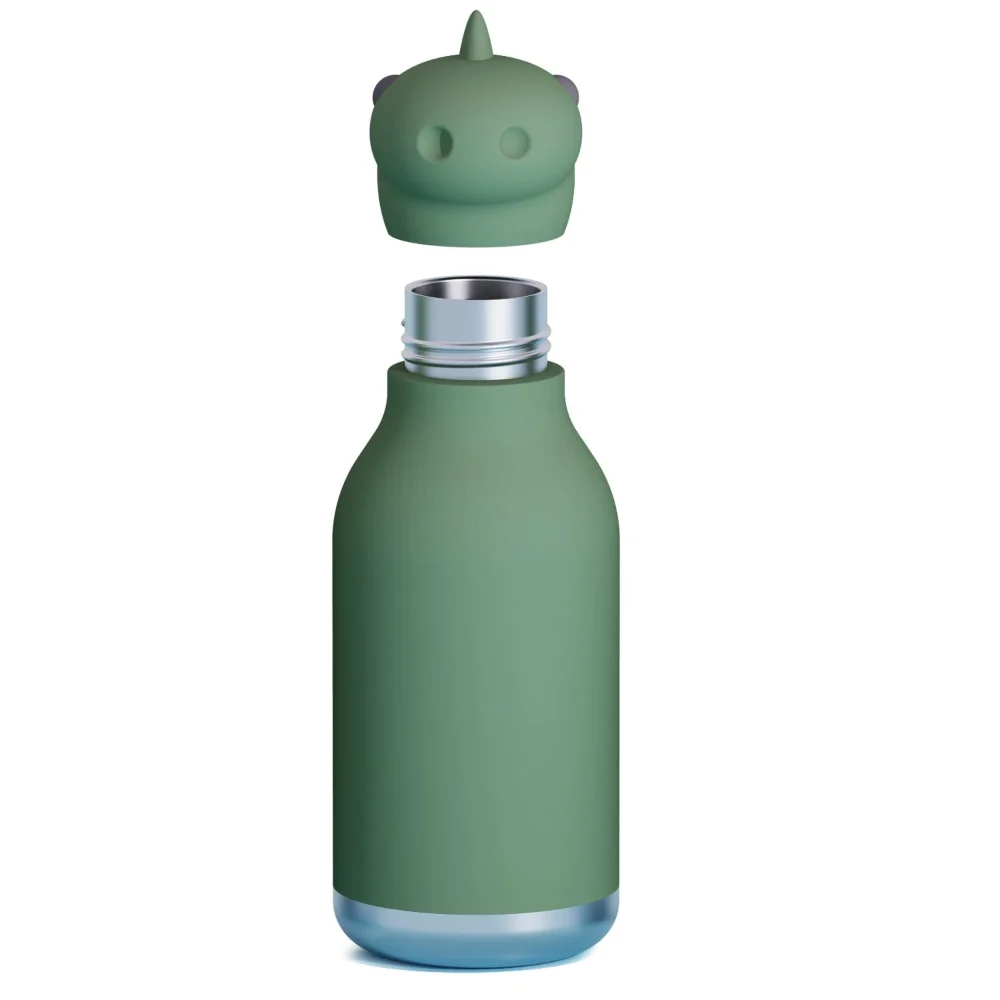 ASOBU BESTIE BOTTLE butelka termiczna dla dziecka, dinosaur1