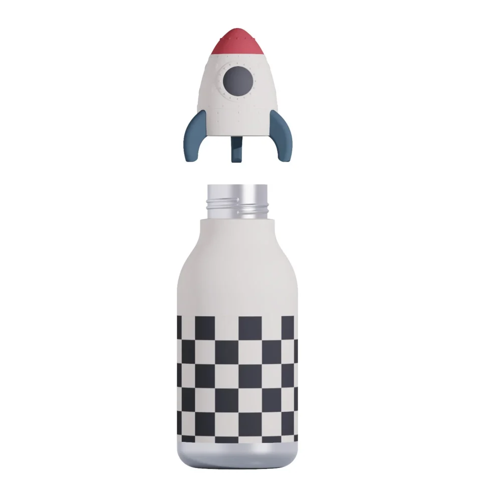 ASOBU BESTIE BOTTLE butelka termiczna dla dziecka, rocket1