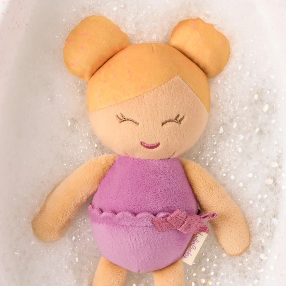 Mini Bath Doll – laleczka przytulanka do KĄPIELI – blondynka7