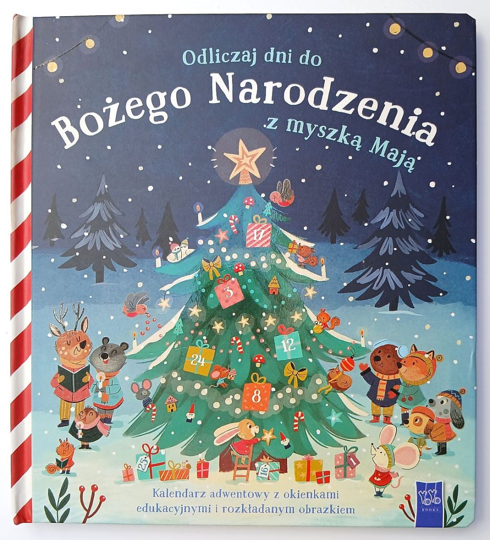 Odliczaj dni do Bożego Narodzenia z myszką Mają