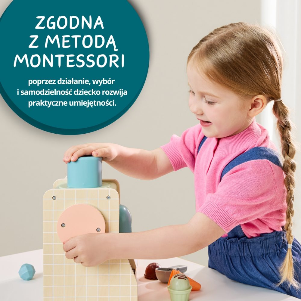Zabawka edukacyjna duża lodziarnia 36m+, Topbright2