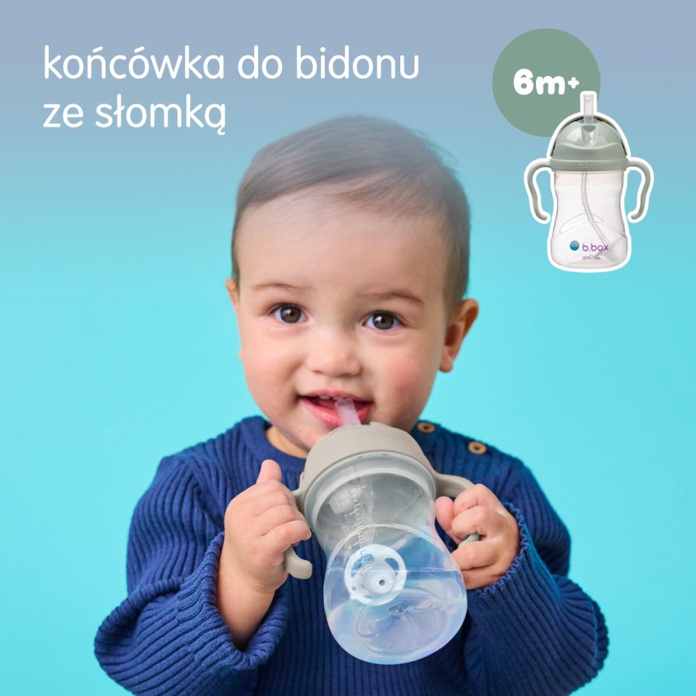 Kubek 3w1 zestaw 240 ml, Ocean, b.box2