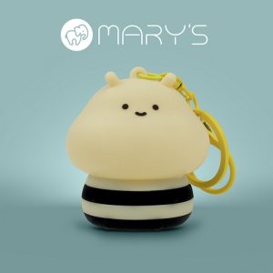 MARY'S breloczek z lampką LED Mała pszczółka (kolor wysyłamy losowo)