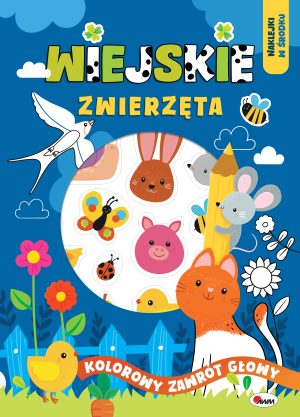 AWM KOLOROWY ZAWRÓT GŁOWY WIEJSKIE ZWIERZĘTA