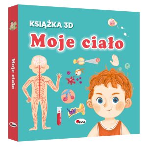 AWM KSIĄŻKA 3D MOJE CIAŁO KSIĄŻKA Z RUCHOMYMI ELEMENTAMI I OKIENKAMI