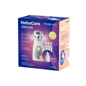 NebuCare Secure inhalator, nebulizator -nowa generacja cichej nebulizacji