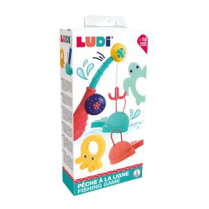 LUDI Wędka i piankowe rybki do łowienia