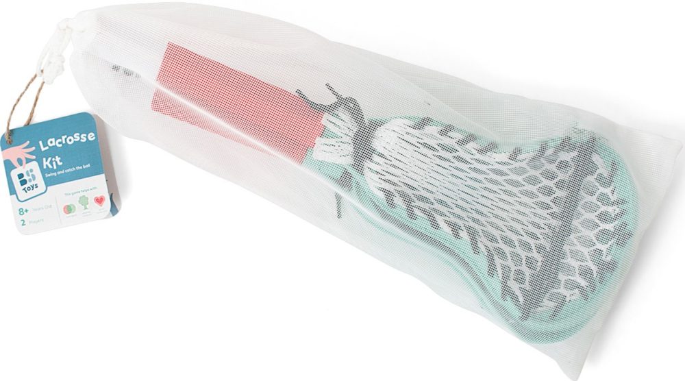 BS Toys, Zestaw rakietek z miękką piłką do LACROSSE, outdoor2